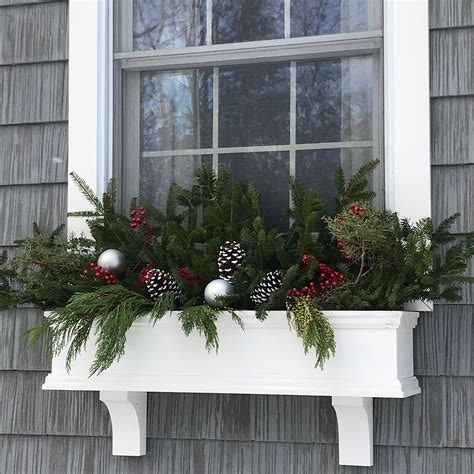 christmas window box decorating ideas